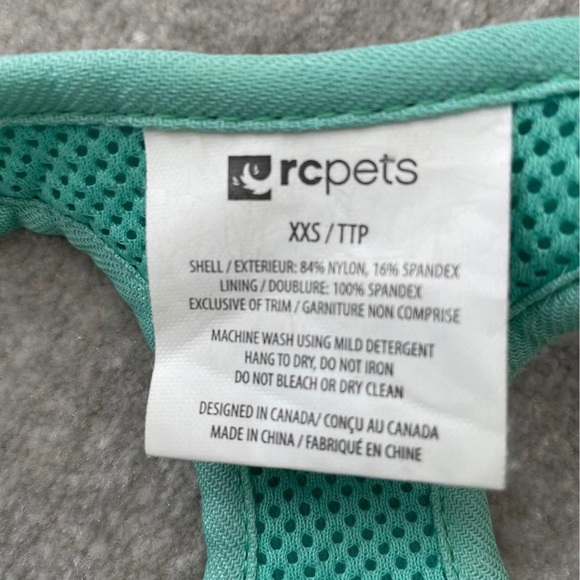 RC Pets Product - Pineapple Hook & Loop Mesh Harness - Picture 6 of 6